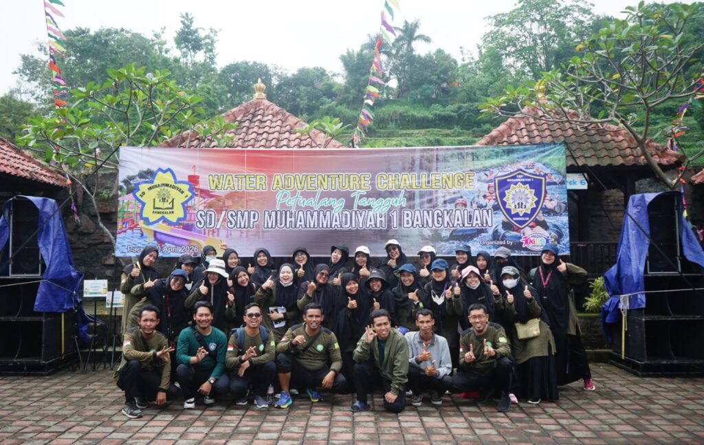 Pelaksanaan Outbound “Water Adventure Challenge” SMP Muhammadiyah 1 Bangkalan di Ubalan Pacet Berjalan Lancar dan Sukses