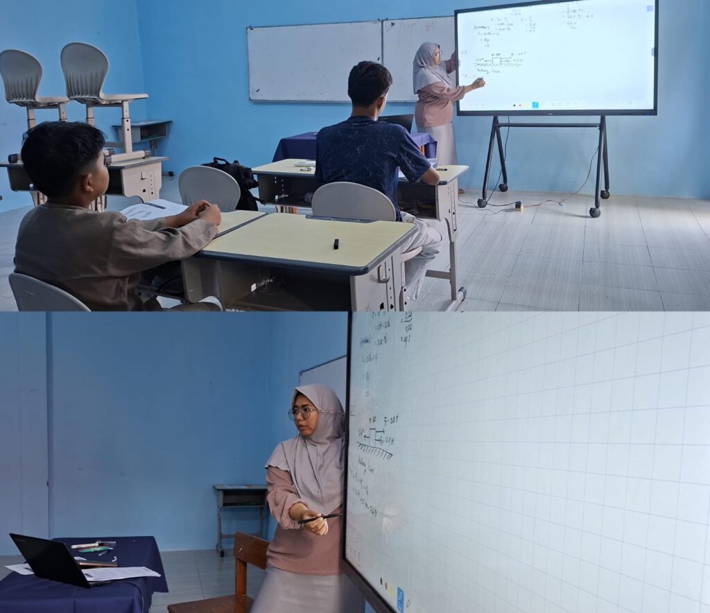 Langkah Nyata Menuju Prestasi: Daris Gibran dan Naufal Arkhanul Hasan Fokus Persiapan OSN Provinsi