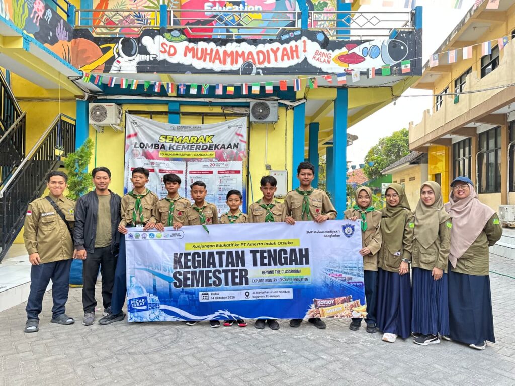 Belajar, Berpetualang, dan Mengenal Dunia Industri! Siswa Spemuba Kunjungi PT Amerta Indah Otsuka